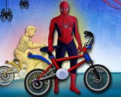 Spiderman BMX Race