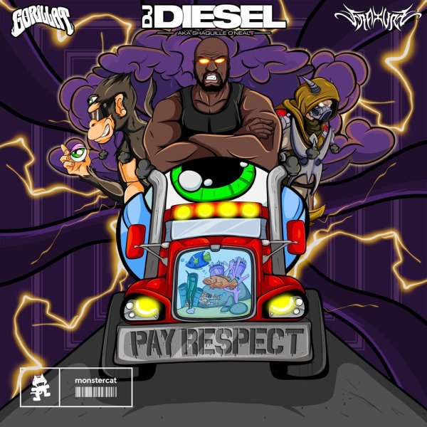 GorillaT, Shaquille O&apos;Neal, Fraxure - Pay Respect