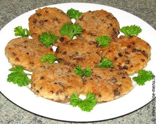 РИСОВЫЕ БИТОЧКИ С ГРИБАМИ