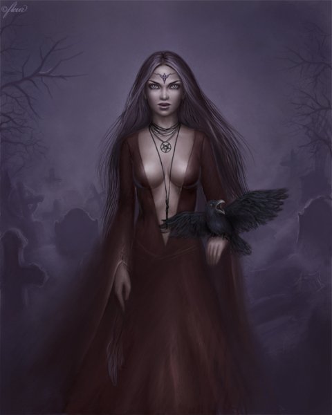 witch by sashulka-
