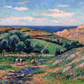 A Valley in Sadaine the Bay of Douarnenez 1912.jpg