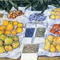 Fruit Displayed on a Stand - 1881 - 1882 - Private collection - Painting - oil on canvas.jpg