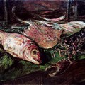 Коровин Константин Алексеевич Натюрморт с омаром 1930-е Символизм постимпрессионизм Россия Ярославль Ярославский художественный музей.jpg