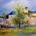 Весна 49 Городской пейзаж 40 x 50 см 2003 Холст масло Александр Полунин.jpg