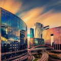 33265-zakat gorod zdaniya sunset the city building.jpg