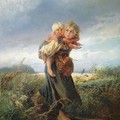 Дети бегущие от грозы 1872 Холст масло 167х102 см.jpg