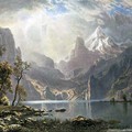 Бирштадт Альберт Озеро Тахо 1868 33 x 41 см Холст масло Романтизм США Кембридж (штат Массачусетс) Художественный музей Фогга.jpg