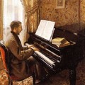 Young Man Playing the Piano - 1876 - Private collection - Painting - oil on canvas.jpg