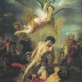 Единоборство князя Мстислава Владимировича Удалого с косожским князем Редедей 1812.jpg