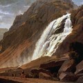 Бидерманн Иоханн Якоб Водопад 1815 52 5 x 66 см Холст масло Романтизм Швейцария Винтертур Художественный музей.jpg