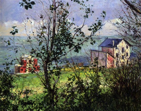Villas at Trouville - 1888 - Private collection - Painting - oil on canvas.jpg