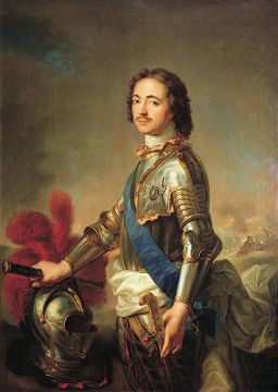 Натье Жан Марк (1685-1766) Портрет Петра I в рыцарских доспехах Холст масло 142х110 см.jpg