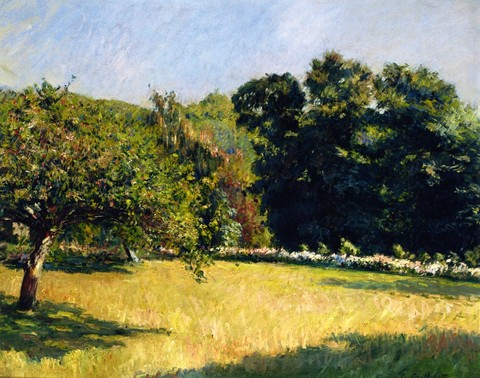 A Garden in Trouville - 1882 - Private collection - Painting - oil on canvas.jpg