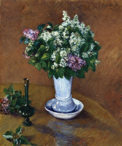 Still Life with a Vase of Lilacs - 1883 - Private collection - Painting - oil on canvas.jpg