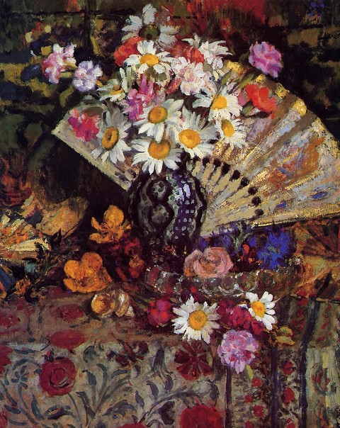 Georges Lemmen - Still Life with Fan.jpg