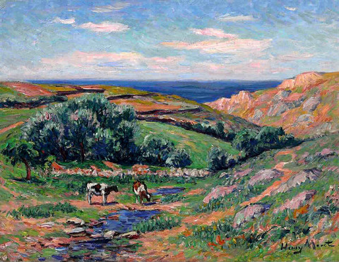 A Valley in Sadaine the Bay of Douarnenez 1912.jpg