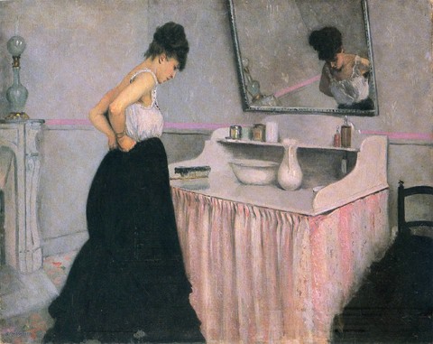 Woman at a Dressing Table - 1873 - Private collection - Painting - oil on canvas.jpg