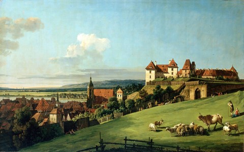 Беллотто Бернардо - Вид на г Пирна замок Зонненштайн (1750).jpg