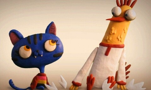 Петушок и кошечка (2012).jpg