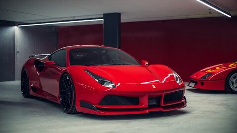 56755-ferrari garazh avtomobil krasnyj.jpg